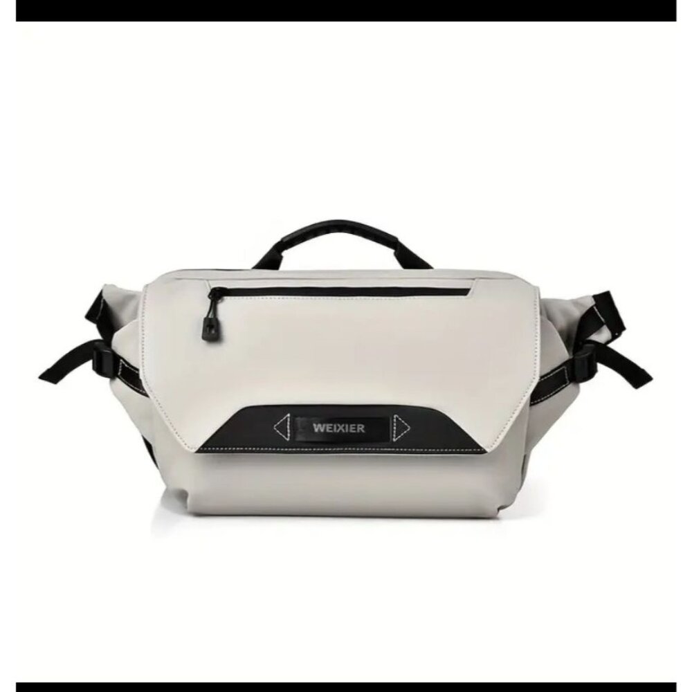 New Wexier Anti-Splash Water Texture Fabric Bag With Multiple Pockets & Magnetic